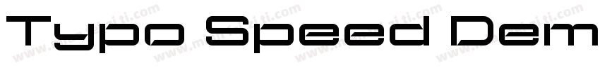 Typo Speed Demo字体转换